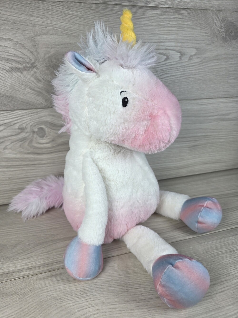 Giggle Scape Plush Unicorn Plush 18" Multicolored Pastel SU13